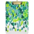 thumbnail image 1 of FMSHPON Tropical Jungle Leaves Clipboard Hardboard Wood Nursing Clip Board and Pull for Standard A4 Letter 13x9 inches, 1 of 7