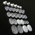 thumbnail image 2 of 100 piezas de almohadillas de silicona transparentes Yashi para pendientes 10 mm X 8 mm, 2 of 3