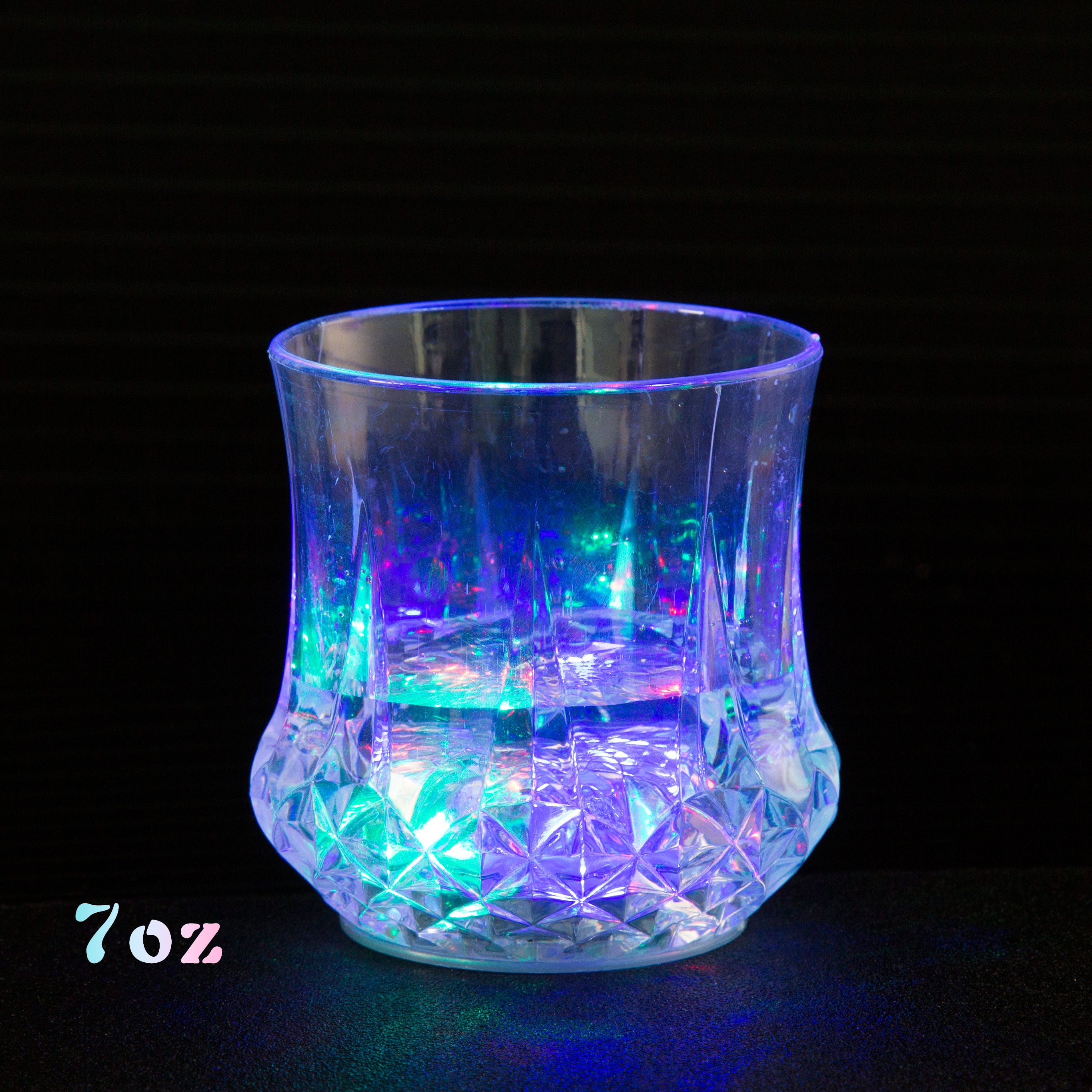 Fun Light Up Drinking Tumblers, IC ICLOVER Light up Cups Liquid Activated  Multicolor LED Glasses for Bar Disco Night Club Party Halloween Christmas 