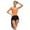 Orange, variant on YiZYiF Women Glittery Rhinestone Modern Lyrical Dance Costume Flowy Tulle Skirt Ballet Leotard Dress Green L