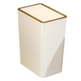 thumbnail image 2 of Papelera de Cocina con tapa tipo prensa Macarena 15L Blanco, 2 of 8