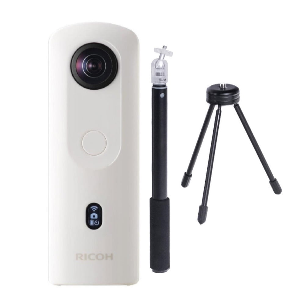 Ricoh Theta SC2 360-Deg 4K Spherical VR Camera (Blue) & Selfie