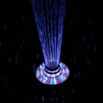 thumbnail image 4 of Alpine Corporation FTC102 Floating Spray Fountain with 48 LED Color Changing Lights, 398 GPH Pump, Black, 4 of 13