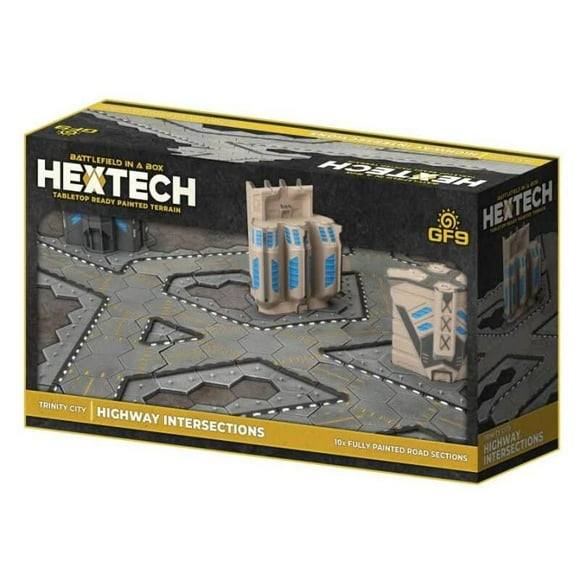 Hextech Trinity City Highway Intersections (x10)