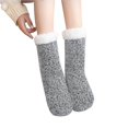 thumbnail image 1 of Fuzzy Socks Warm Soft Padded Slipper Sock Sleep Stocking, 1 of 5