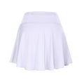 thumbnail image 3 of Npasoilc Athletic Skirts for Women Hight Waisted Stretchy Tiered Ruffle Hem Skirts Lightweight Soft Tennis Fitness Skirts Casual Slim-Fit Mini Skirts, 3 of 6