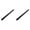Black*2, variant on 35Mm Diameter Extension Tube,Vacuum Extension Wands,Replacement Vacuum Cleaner Extension Pipe Tubes,Anti-Deform Hard Tube, Flexible Angle Adjustment, Universal Multi-Brand Fit(Black*2,17.72x1.38")