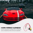 Air Pump Connection Line Wire Connectors Horn Wire Kit Motorcycle Horn