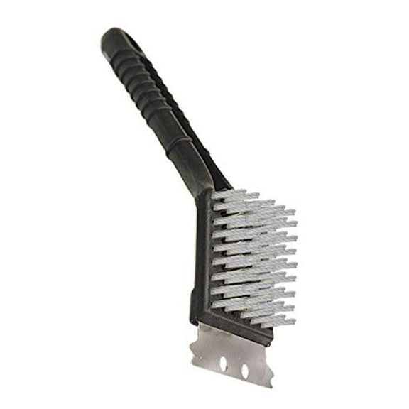 Bbq Grill Brush with Scraper - 8 in.