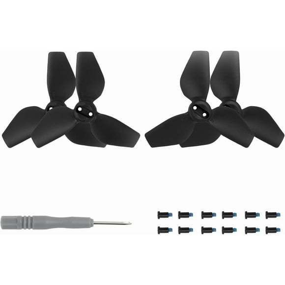 ZOUSSIQI 2016S Colored Propellers for DJI NEO Accessories Props Blades Replacement Parts (Black) CA919-64334