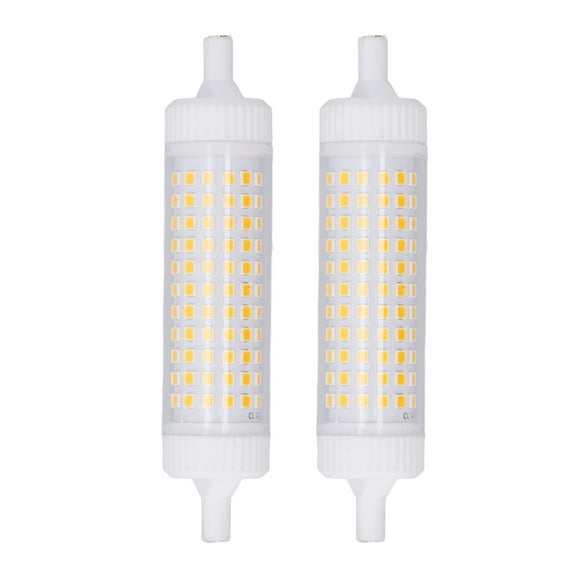 118mm R7s Bulb, Double Ended Bulb 2pcs High Brightness 15W For Home For Floor Lamp Warm Light