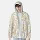 thumbnail image 2 of Fotbe Floral1 Chaqueta con Protección Solar UPF 50+ para Hombre y Mujer, Camisa con Capucha y Bolsillos-Large, 2 of 7