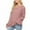 Pink, variant on Aobny Gray Work Womens Sweaters Lightweight Waffle V-Neck Long Sleeve Solid Pullover Ladies Sweaters Winter