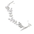 thumbnail image 3 of Elegant Hair Ring with Rhinestones for Decor Made of Zinc Alloy Silver Color, 3 of 5