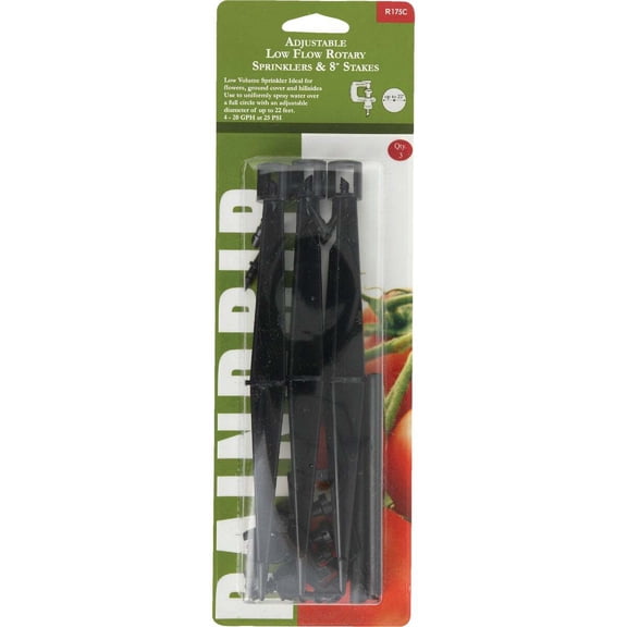 Raindrip R175CT Rotary Sprinkler, 1/4 in, 15 to 70 psi