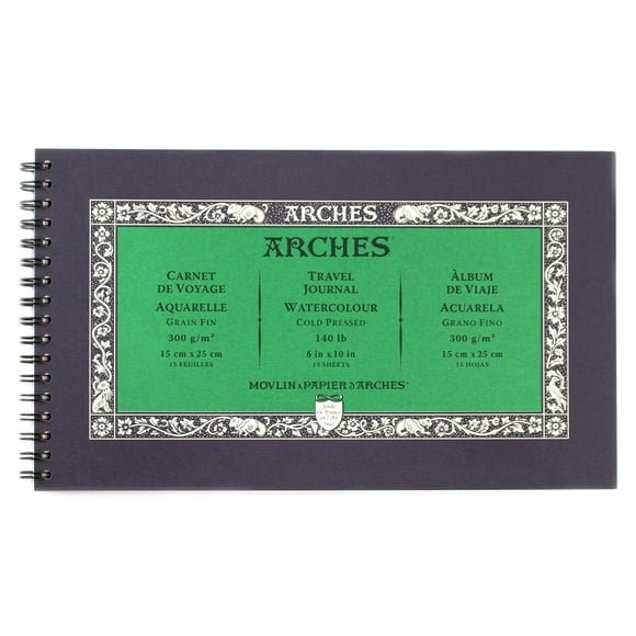ARCHES® Bloc-Notes de Voyage Aquarelle