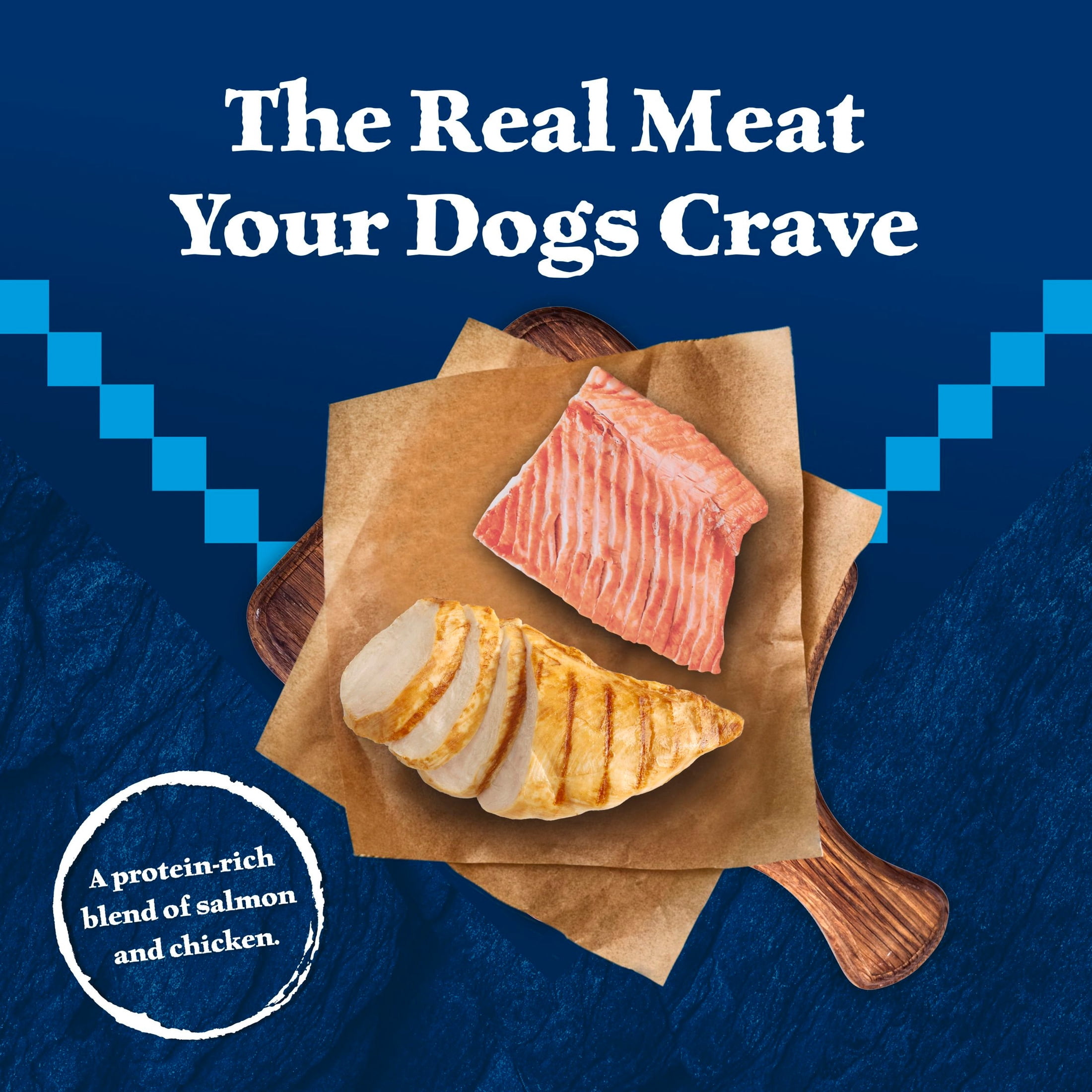 (12 pack) Blue Buffalo Wilderness Adult Wet Dog Food, Grain Free Salmon & Chicken, 12.5oz. Can