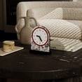 thumbnail image 2 of Table Clock - Minimalist Style Art Desk Clock,Silent Non-Ticking Decorative Clock Battery Operated for Home, Office, Living Room, Bedroom, 2 of 4