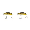 thumbnail image 3 of Sonducket Señuelos de Pesca de 5cm, operación Simple, Control preciso, punta de gancho afilada, reduce la resistencia al viento, sistema de transferencia tipo 3 2piezas Sonducket CBP204235, 3 of 5