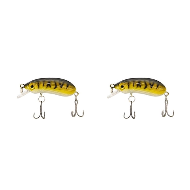 Wosthever Mini señuelos de pesca de 5cm en forma de rata, boca deformada, Control preciso, ABS, forma aerodinámica, Reduce la resistencia al viento, cebo Type4 NO4 Wosthever CBP204235