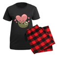 thumbnail image 5 of CafePress - Sloth Pajamas - Women's Short Sleeve Print T-Shirt and Pants Dark Cotton Pajama Set, 5 of 7