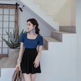 thumbnail image 1 of Traje de baño Vestido de una pieza para mujer Traje de baño de primavera estilo sexy adelgazante con barriga cubierta de hadas, 1 of 5