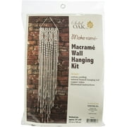 Macrame Wall Hanger Kit-Three Flowers