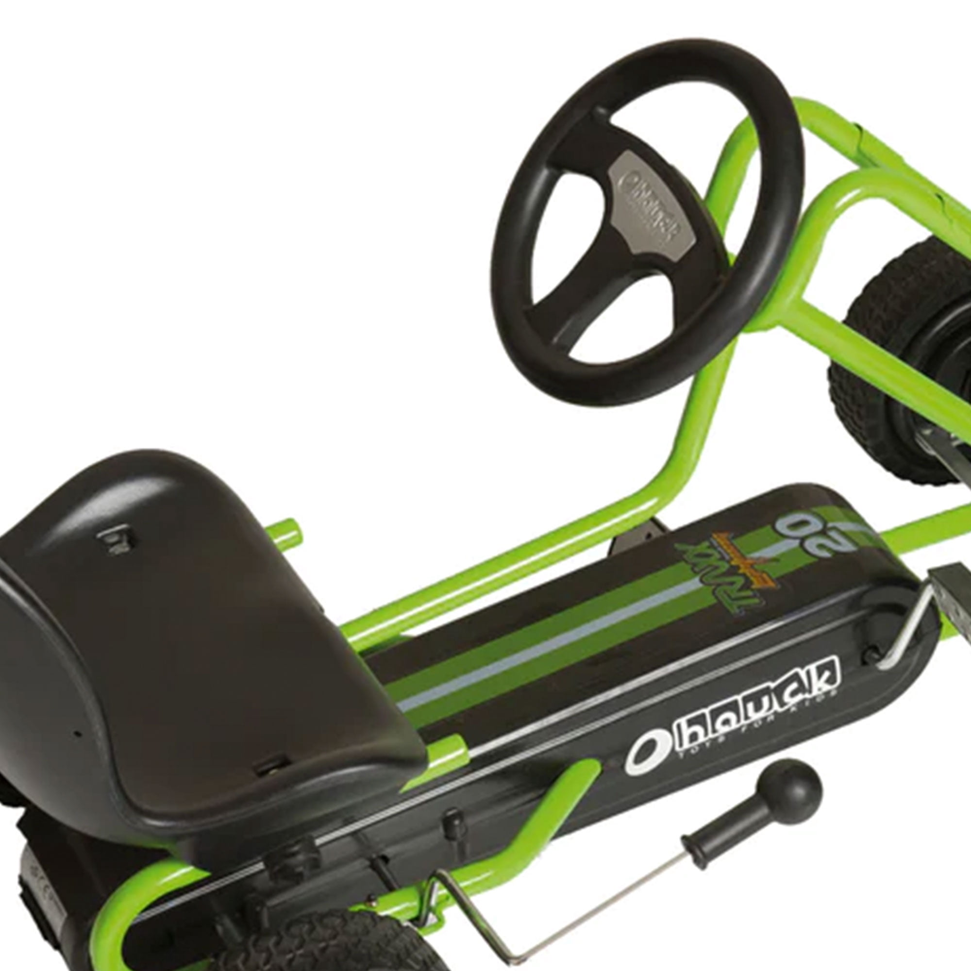 Hauck Lightning Ride-On Pedal Go-Kart Activity Green or Pink