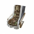 thumbnail image 4 of Tiki Bar Soft Flannel Fleece Throw Blanket, Aged Old Frame Sign of Inspirational Words Leisure Travel Print, Cozy Plush for Indoor and Outdoor Use, 50" x 60", Multicolor, by Ambesonne, 4 of 6