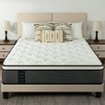 thumbnail image 2 of Matelas Double, QUEEN ROSE Matelas en Mousse Mémoire de 12 Pouces Format Double, Matelas Hybride à Ressorts Ensachés en Boîte avec Isolation des Mouvements et Soulagement de la Pression, CertiPUR-US, 2 of 9