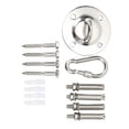 thumbnail image 1 of Ceiling Swing Hook Kit, Stainless Steel Ceiling Hook Widely Applicable With Expansion Pipes For Chandeliers, 1 of 8