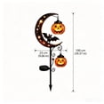 thumbnail image 7 of Solar Halloween Garden Stake Light, No Wiring Solar Powered Yard Stake Light, Versatile Halloween Decor for Garden Pathway Patio （Bat）, 7 of 7