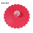 thumbnail image 1 of Non-toxic Silicone Reusable Heat Preservation Anti-dust Suction Lid Cup Cover Sealed Cover ROSE RED, 1 of 8