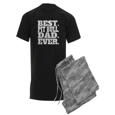 

CafePress - Best Pit Bull Dad Ever Pajamas - Men s Dark Pajamas