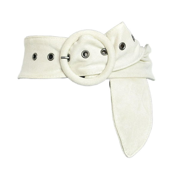 Cinturón ancho para abrigo de mujer, cinturón ancho para abrigo, chaqueta, abrigo. blanco