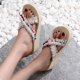 thumbnail image 5 of Zapatillas con punta abierta para mujer, sandalias cómodas, informales, cómodas, para la playa Wmkox8yii ytu4784, 5 of 8