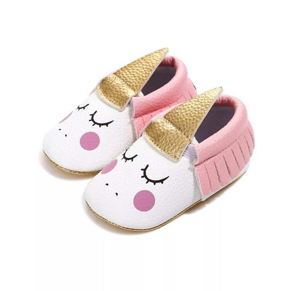 Baby Girl Shoes, Pink, Flat Heel, 6-12M