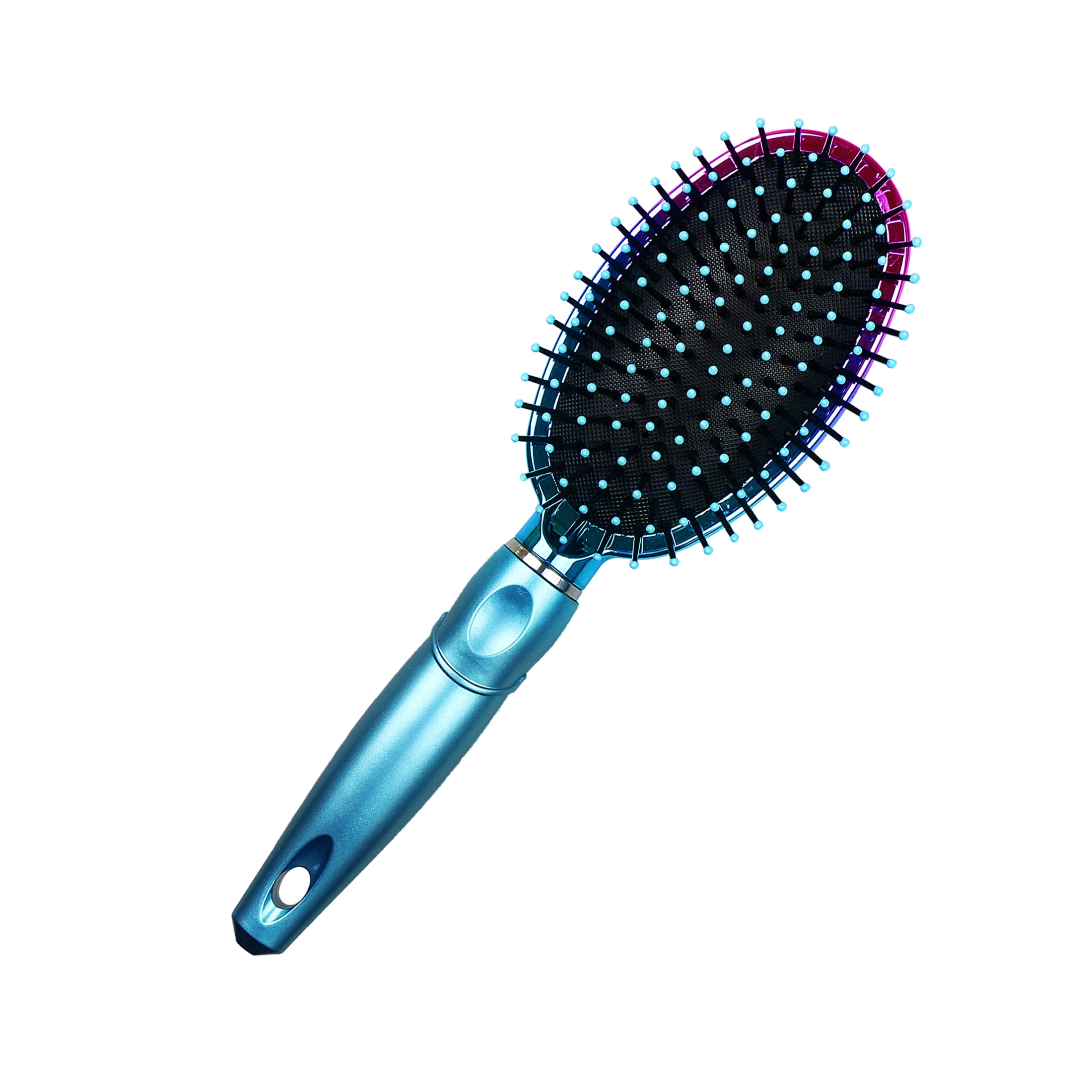 (2 pack) Blue 5-Piece Hairbrush Set