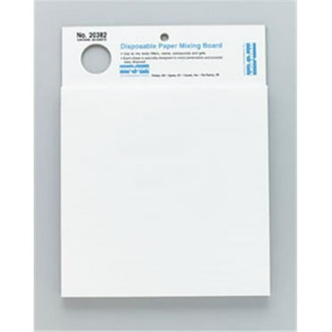 Marson 20382 Disp. Paper Mixing Board-100 1 0 in. x 1 0 in. Shts