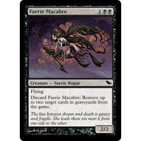 MtG Shadowmoor Common Faerie Macabre #66