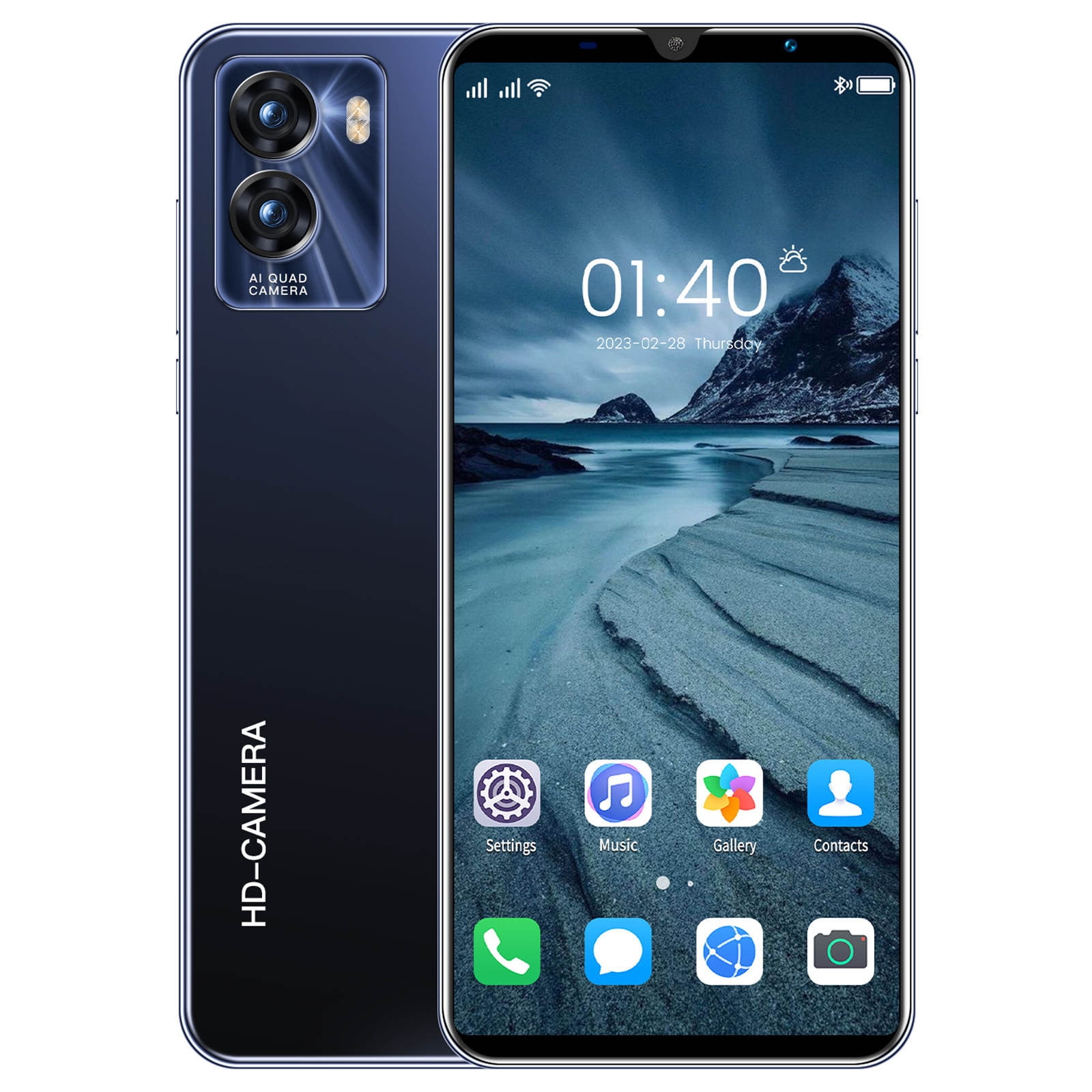FYTPOV Android Phone, R35 Smartphone 5-inch 512mb+ 4Gmemory 1500mAh-long, Exquisite Outdoor Sports Phone(American Regulations), Cell Phones Unlocked