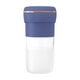 thumbnail image 2 of Vaso de exprimidor portátil - Batidora personal de 450 ml con 6 cuchillas de acero inoxidable, recargable USB de 40W, azul/verde/blanco/rosa, 2 of 6