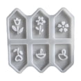 thumbnail image 1 of Wosthever Conejo de silicona reutilizable, Gel de liebre de fundición, moldes de silicona altos/bajos para pegar, desmontaje diverso para Artesanía A, 1 of 6