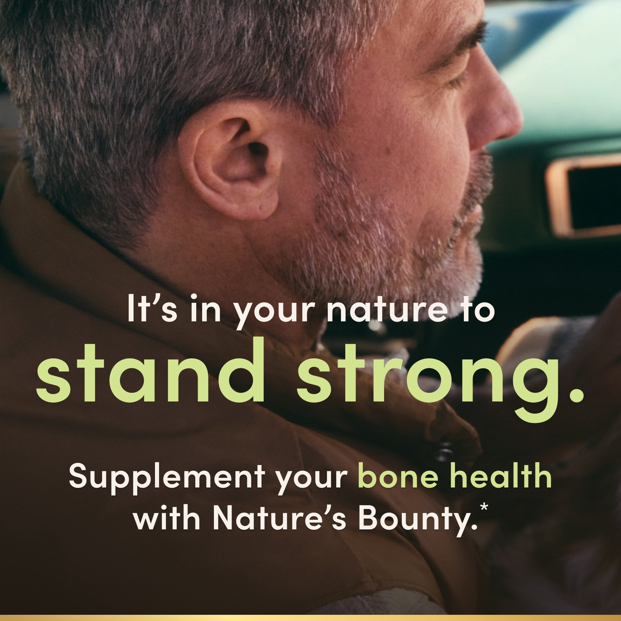 Nature's Bounty Calcium + Vitamin D3 1000 iu, Bone Health Mineral Supplement, 1200 Mg, Softgels, 120 Count