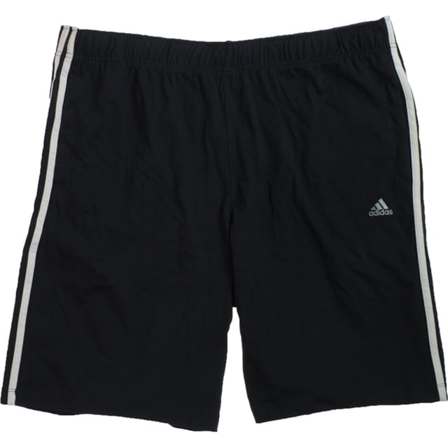 Adidas - Pantalones cortos para caminar atléticos con cordón para hombre, azul, XXL Adidas Caminando