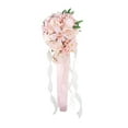 thumbnail image 3 of Boda Bouquet Bridal Bouquet Flower Flower Boho Decoración rústica Regalo Flores artificiales Bouquet para el aniversario de bodas en casa, 3 of 8