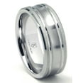 thumbnail image 1 of Andrea Jewelers Cobalt Xf Chrome 9MM Concave Wedding Band Ring With Coinedge Satin Finish Sz 12.0, 1 of 4