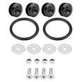 thumbnail image 5 of Quick Release Fasteners Washers Bolts for Front Rear Trunk Hatch Lids Bumpers Universal Black, 5 of 8