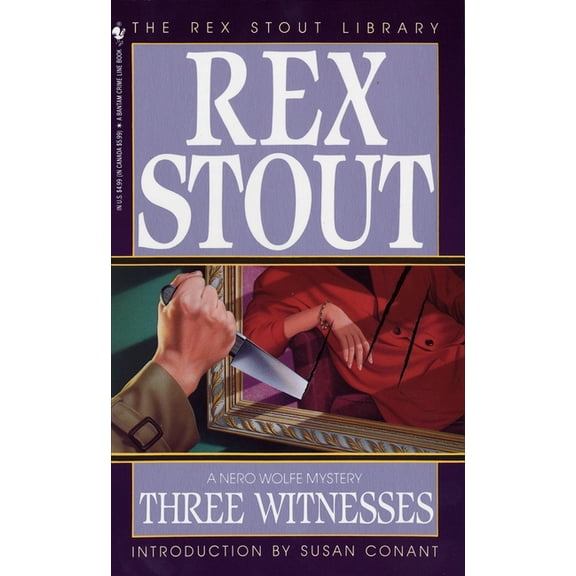 Nero Wolfe Three Witnesses, Book 26, (Paperback)