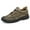 Khaki, variant on Men's Breathable Mesh Casual Shoes Lightweight Soft Sole Walking Sneakers Comfortable Outdoor On Loafers For Daily Wear 7.5 Black
